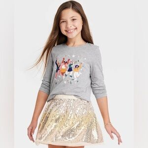 Cat & Jack Celebrate Long Sleeve Graphic T-Shirt